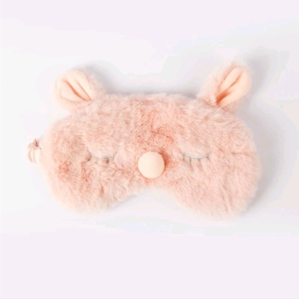 Fuzzy Bunny 🐰 Sleep Mask